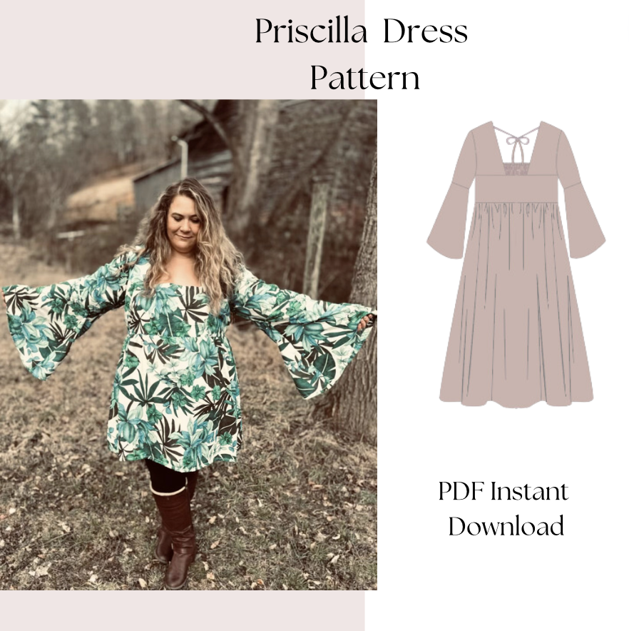 Priscilla Dress Sewing Pattern