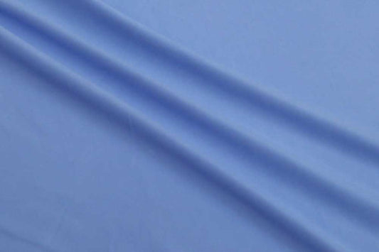 CornFlower Blue Rayon Solid Apparel Fabric