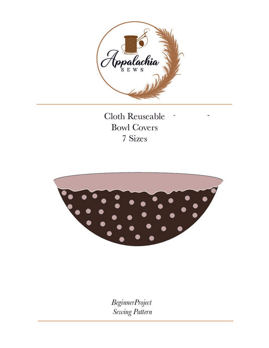 Fabric Bowl Cover : A Beginner's Sewing Project | Free PDF Pattern