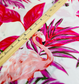 Flamingo Flock 100% cotton Bring a Tropical Touch to Your Clothing Projects Vibrant and Versatile Material for Quilting, Crafts, and More!