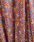 Bloomkind Meadow Dusk Rayon Fabric – Designed by AGF Studio – Botanical Floral Print – Sold by the Half Yard – Mauve Plum Copper Rayon